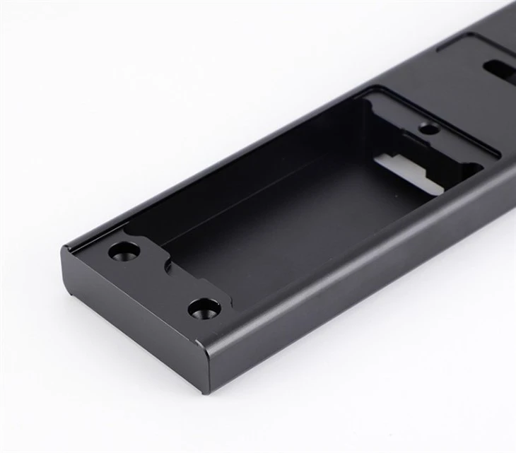 Custom Door Lock Plate, CNC Machined Lock Plate, Lock Housing, Aluminium Fingerprint Lock Plate
